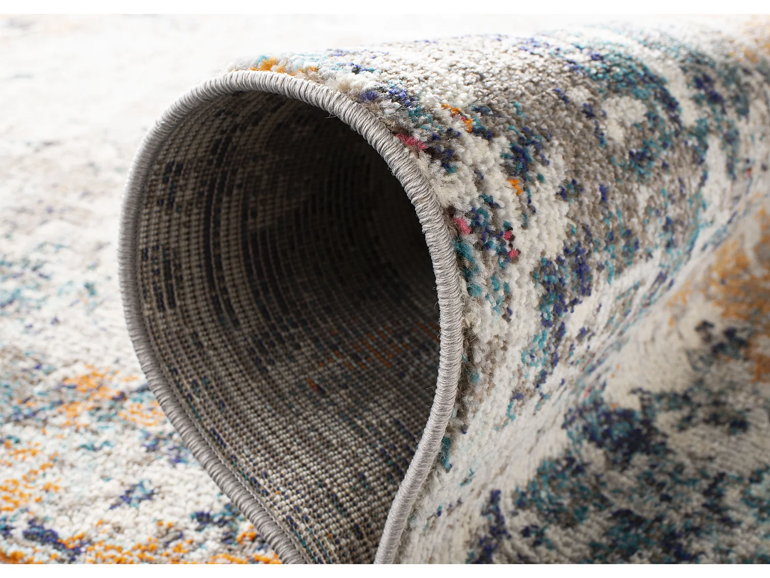 Tapis Gris/Beige 122 X 122 cm - Mateo
