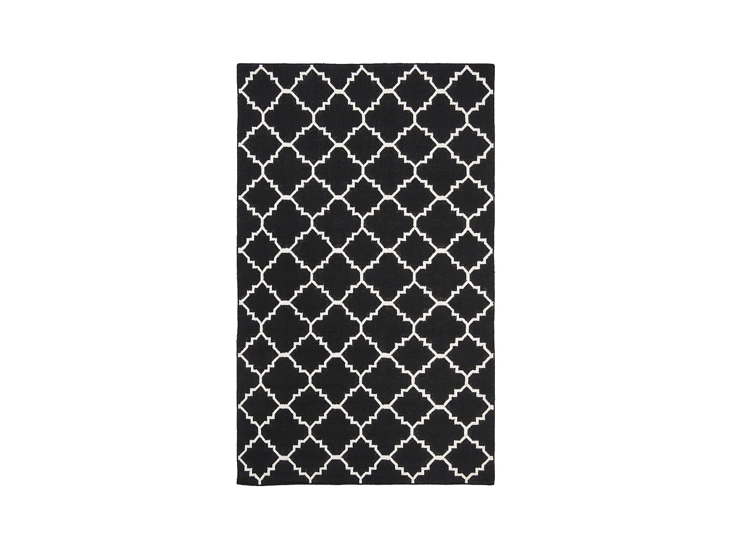 Tapis Noir/Neutre 122 X 183 cm - Calla