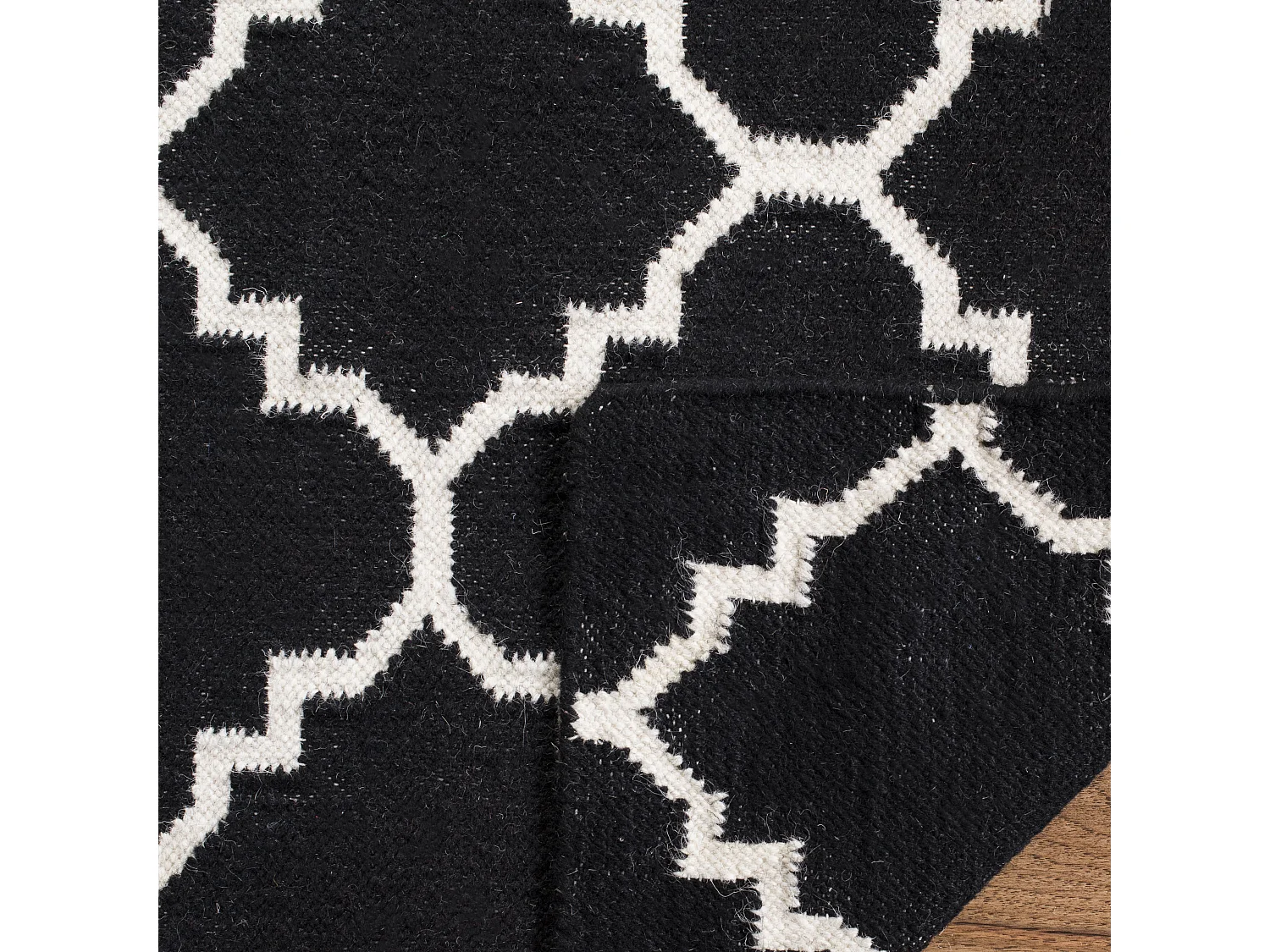 Tapis Noir/Neutre 122 X 183 cm - Calla