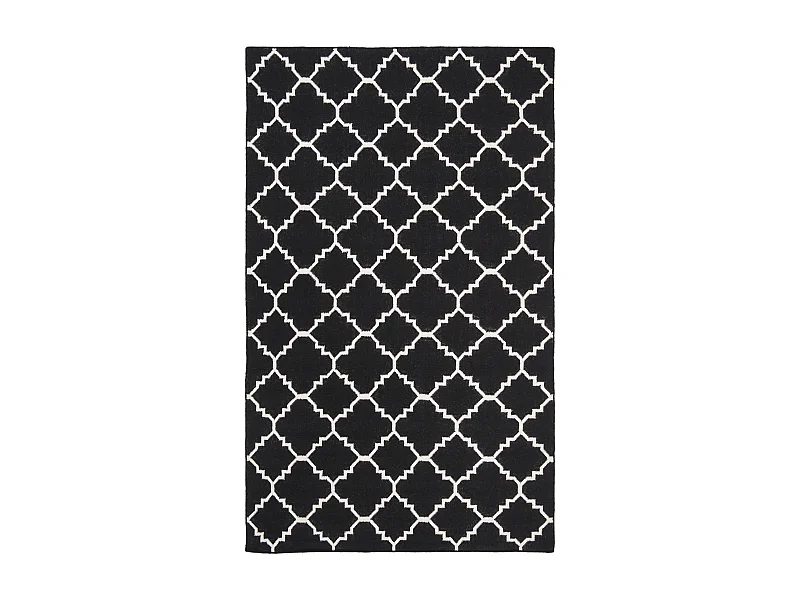 Tapis Noir/Neutre 122 X 183 cm - Calla