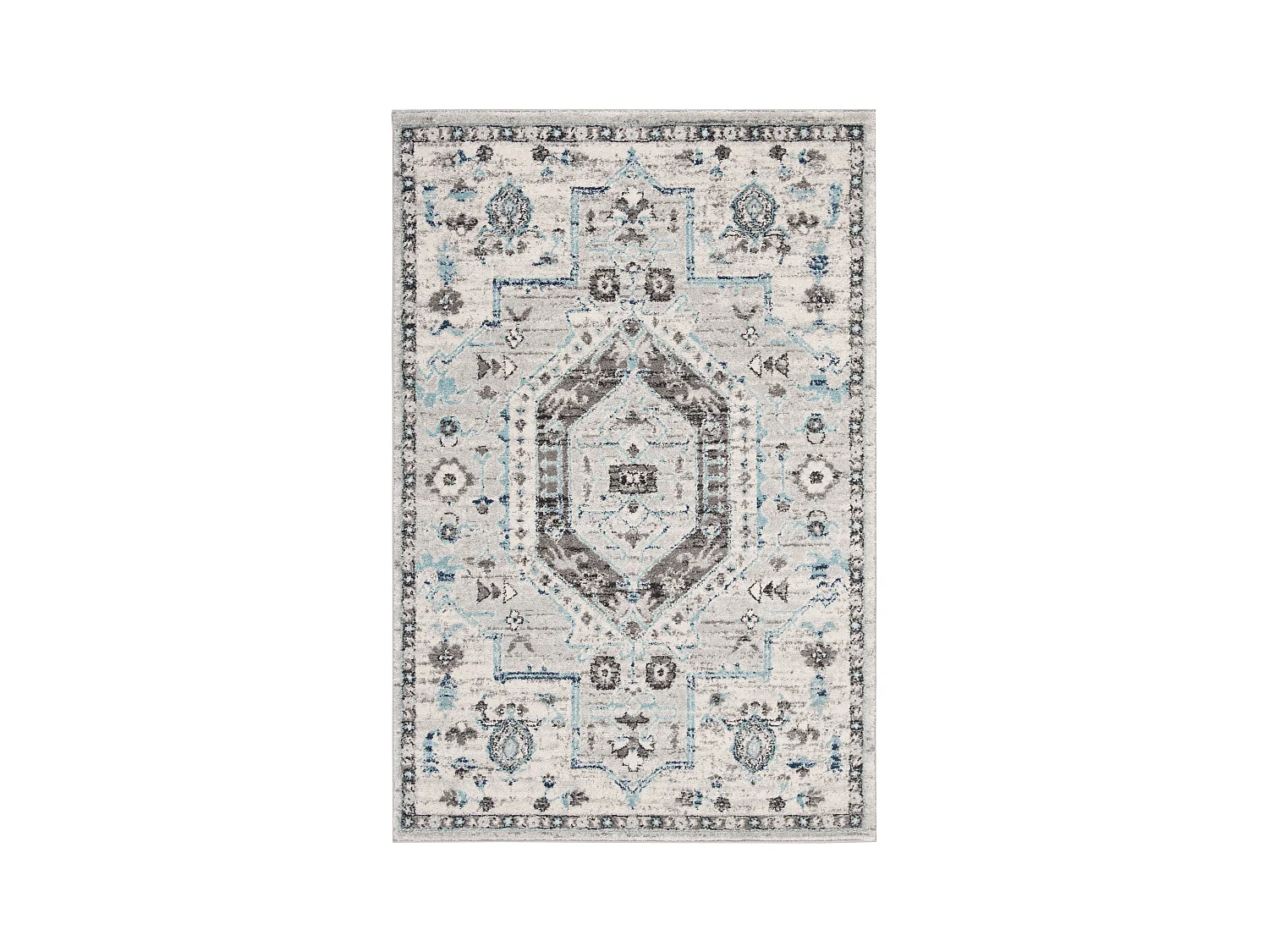 Tapis Gris 122 X 183 cm - Mila
