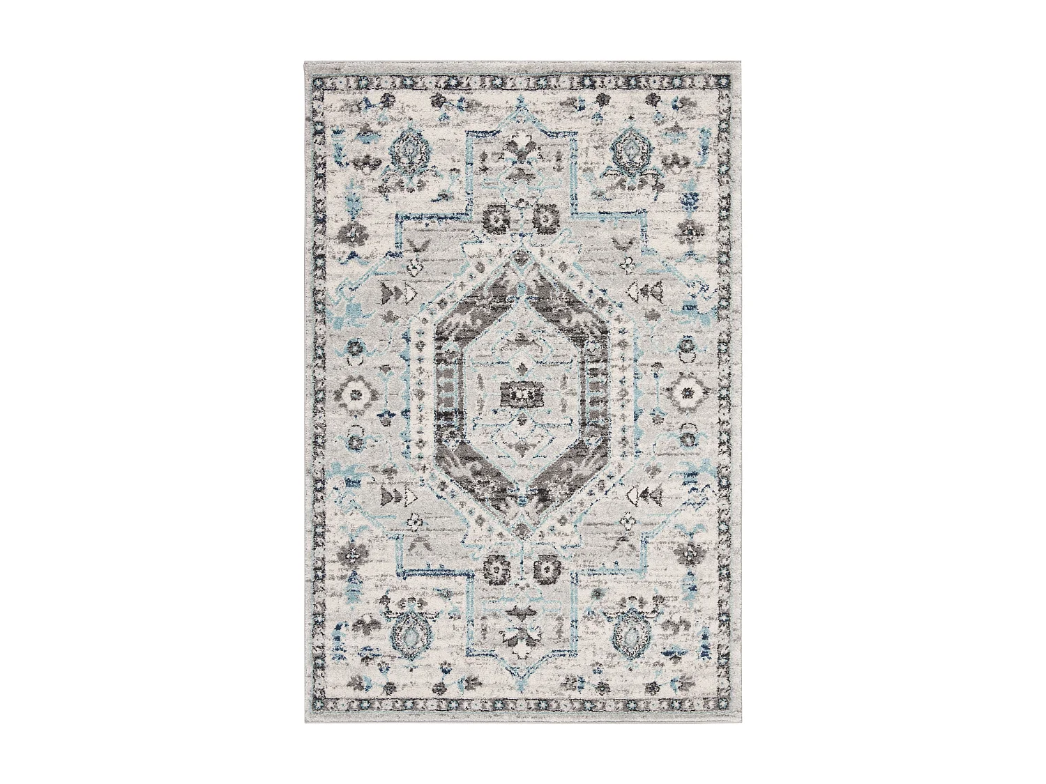 Tapis Gris 122 X 183 cm - Mila