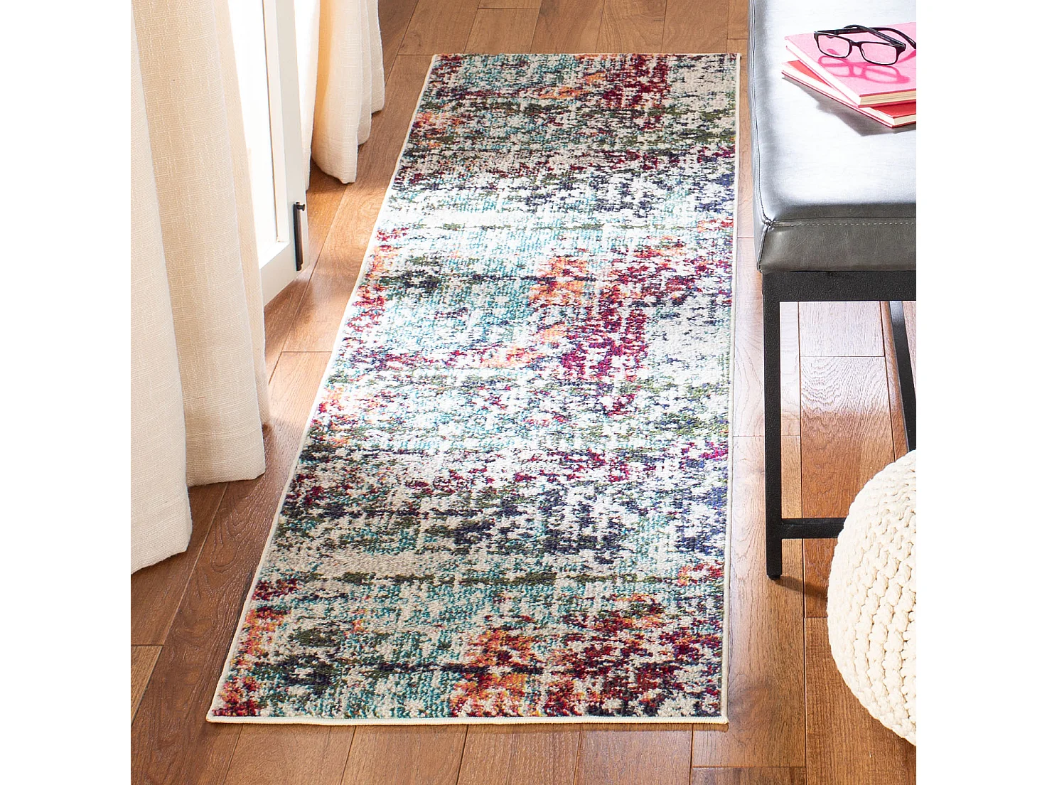 Tapis Bleu/Vert 61 X 244 cm - Madja