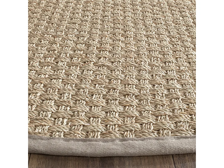 Tapis Marine/Gris 91 X 91 cm - Roselyn