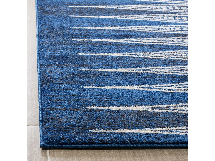 Tapis Bleu/Neutre 91 X 152 cm - Gianna