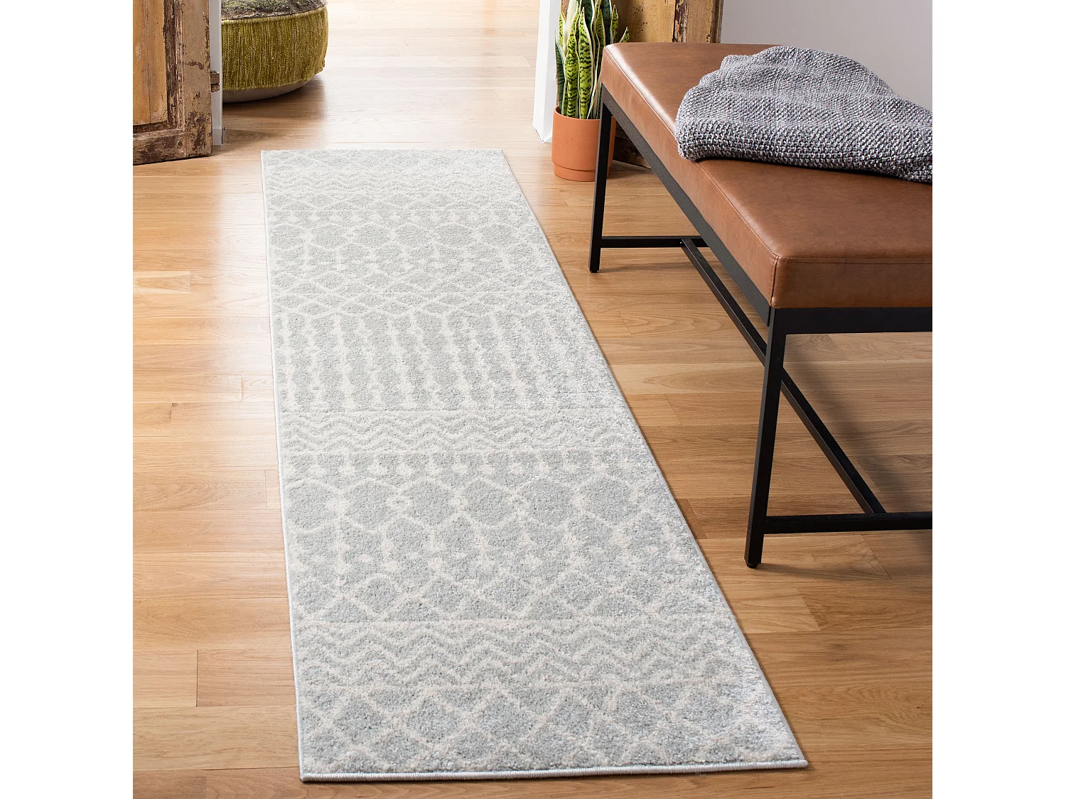 Tapis Gris 61 X 244 cm - Cecilia