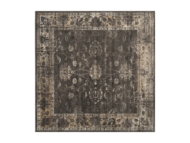 Tapis Gris 183 X 183 cm - Peri