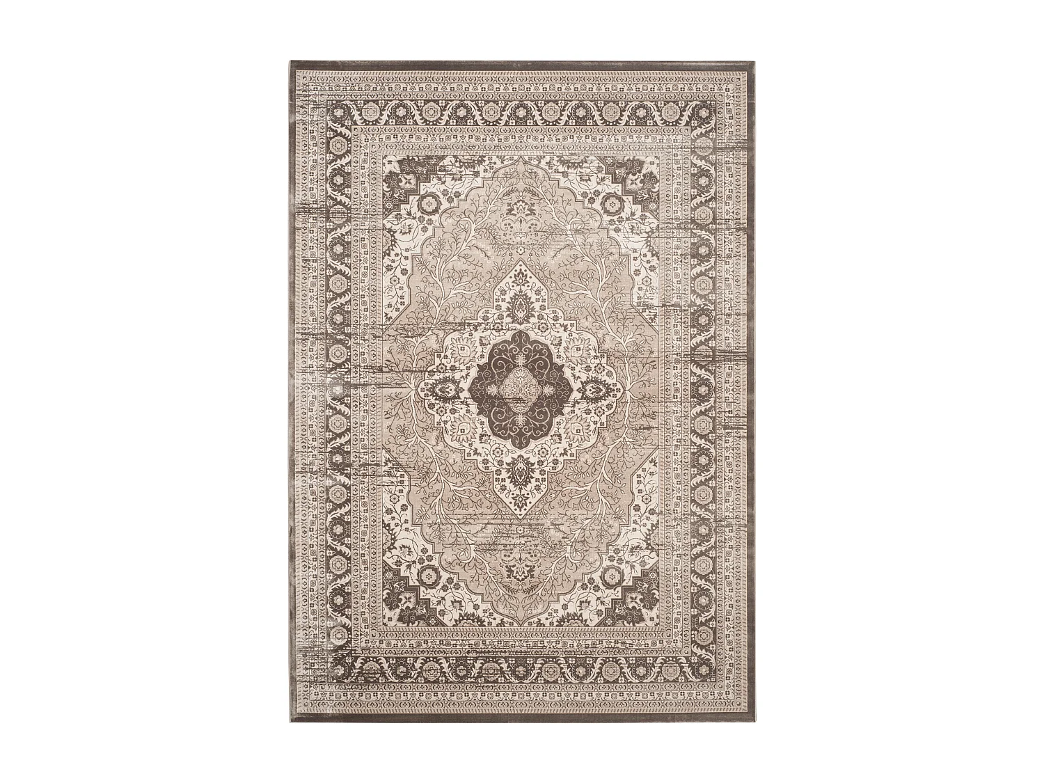 Tapis Neutre/Marron 244 X 335 cm - Etta