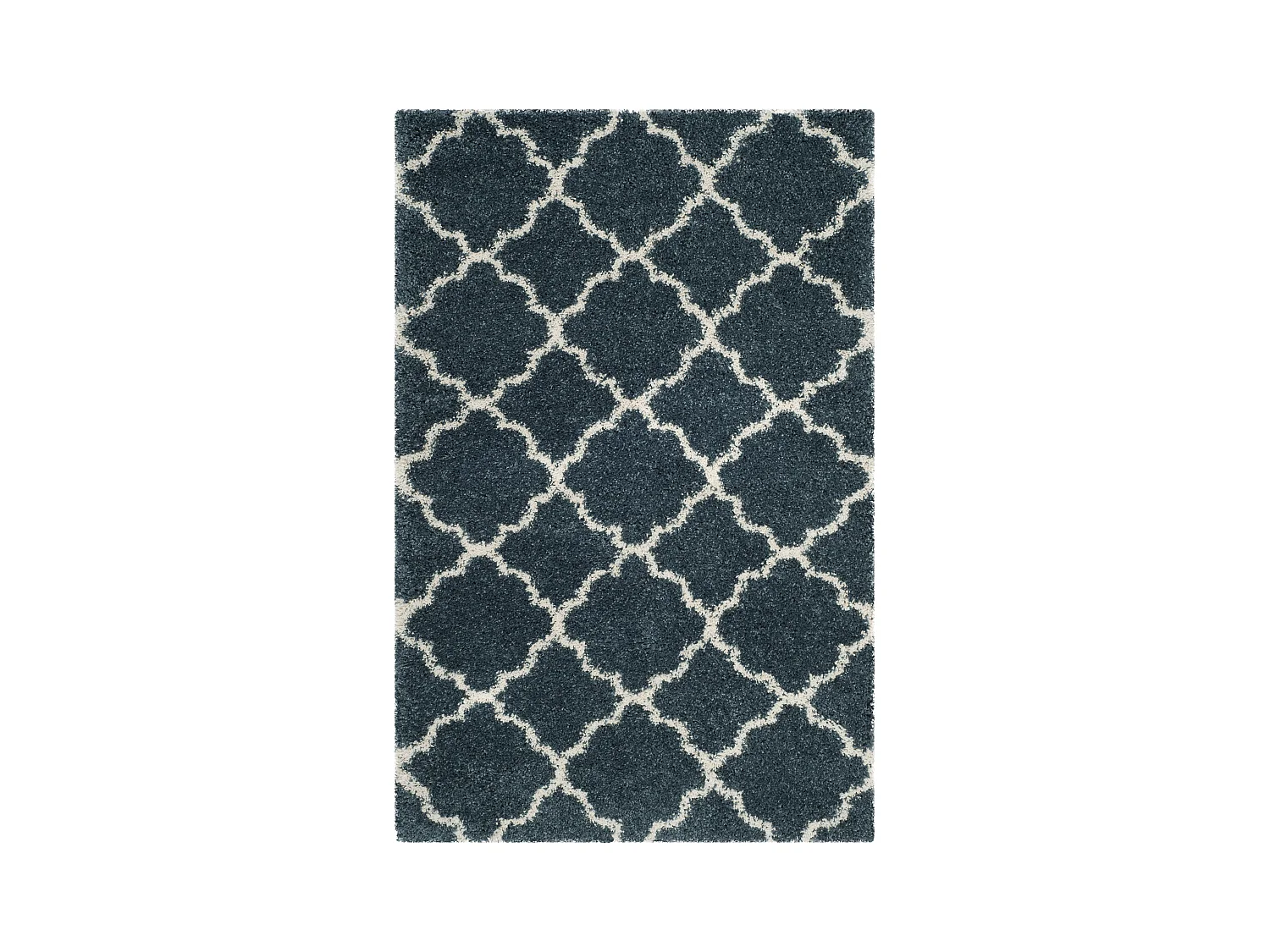 Tapis Bleu/Neutre 122 X 183 cm - Coco