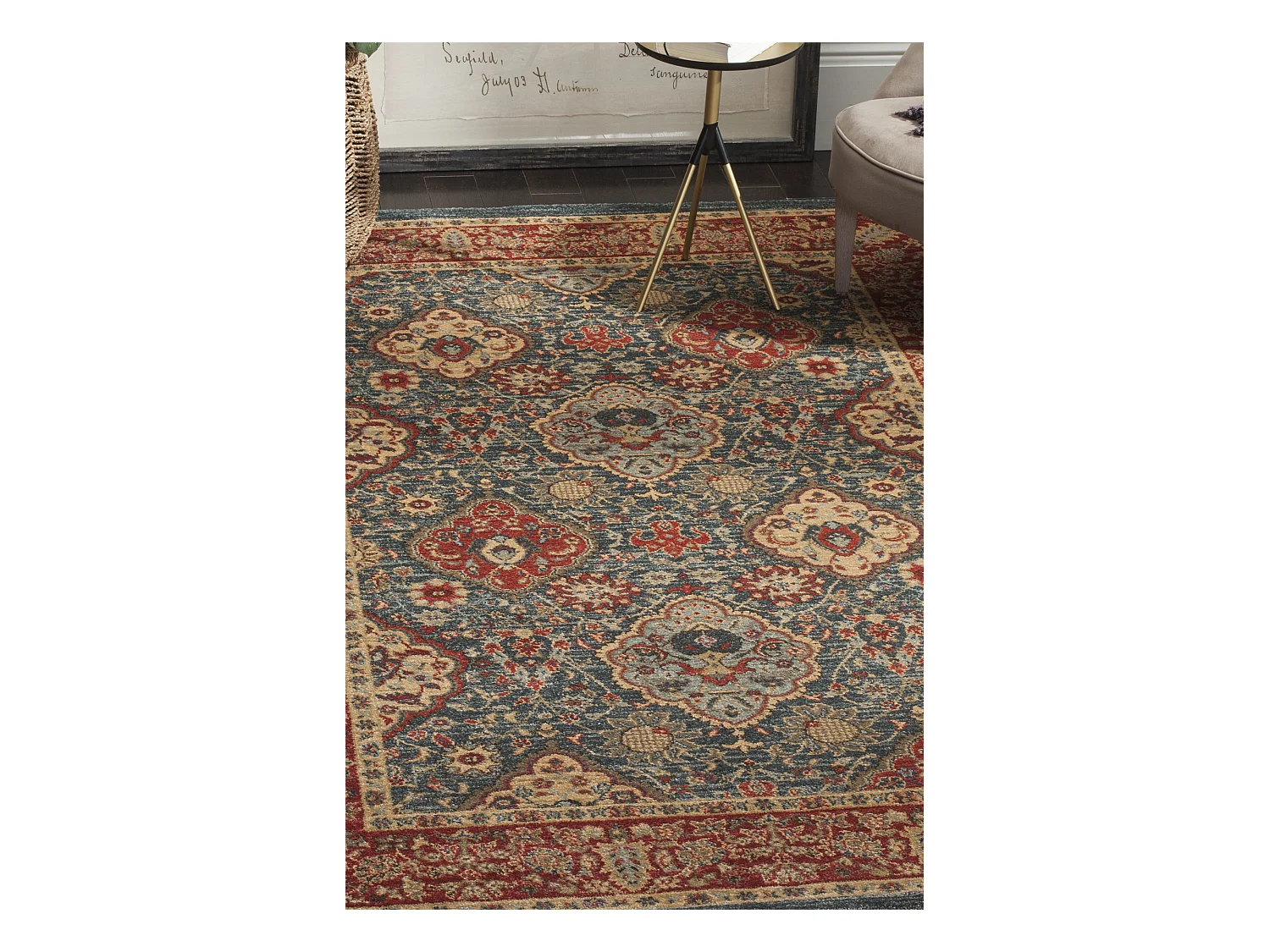 Tapis Bleu marine 91 X 152 cm - Sigourney