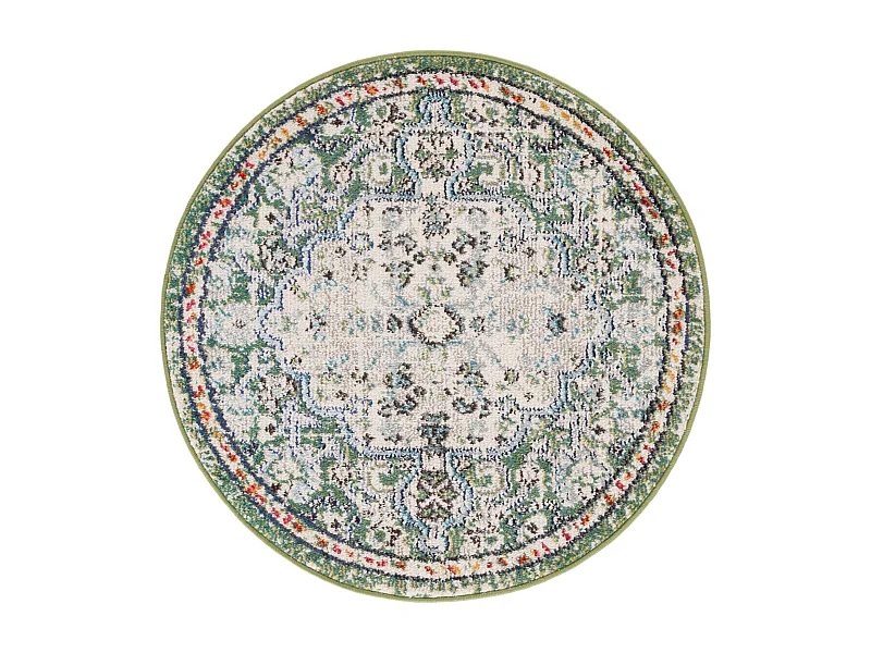 Tapis Vert/Turquoise 122 X 122 cm - Maia