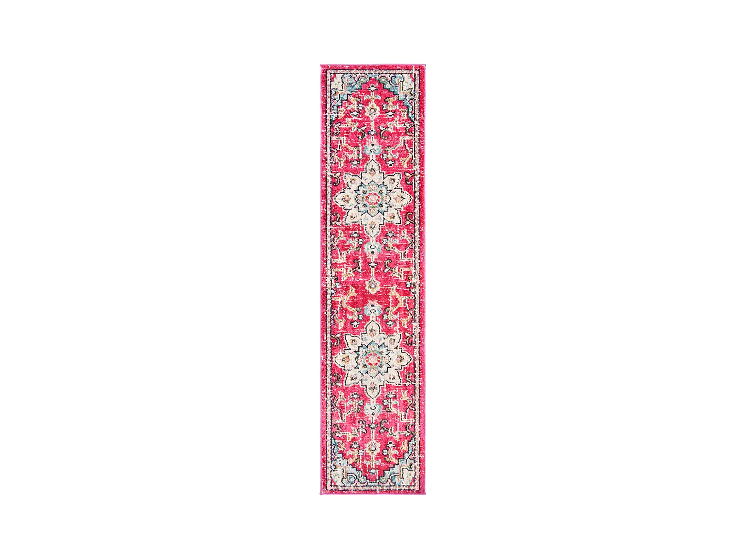 Tapis Fuchsia/Bleu 61 X 91 cm - Malaya