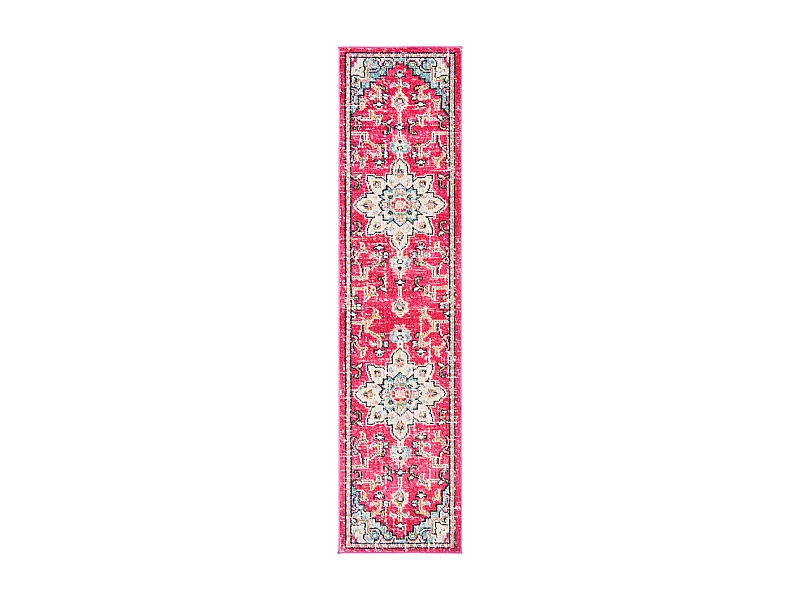 Tapis Fuchsia/Bleu 61 X 91 cm - Malaya