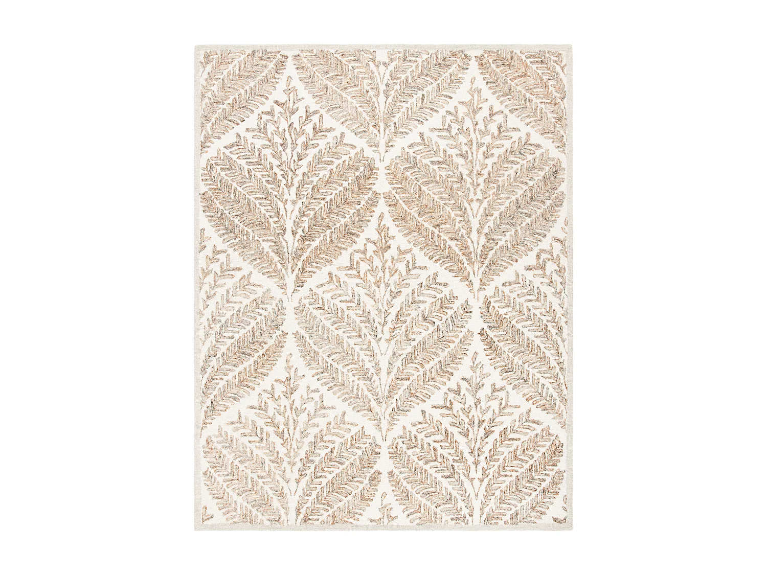 Tapis Ivoire/Marron 244 X 305 cm - Meara