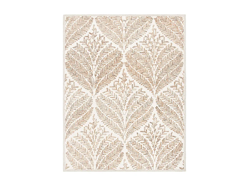 Tapis Ivoire/Marron 244 X 305 cm - Meara