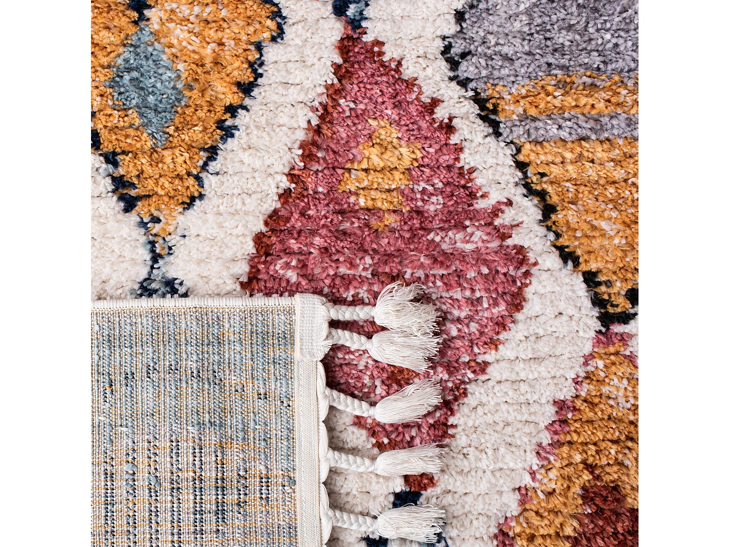 Tapis Neutre/Multicolore 160 X 229 cm - Scarlet