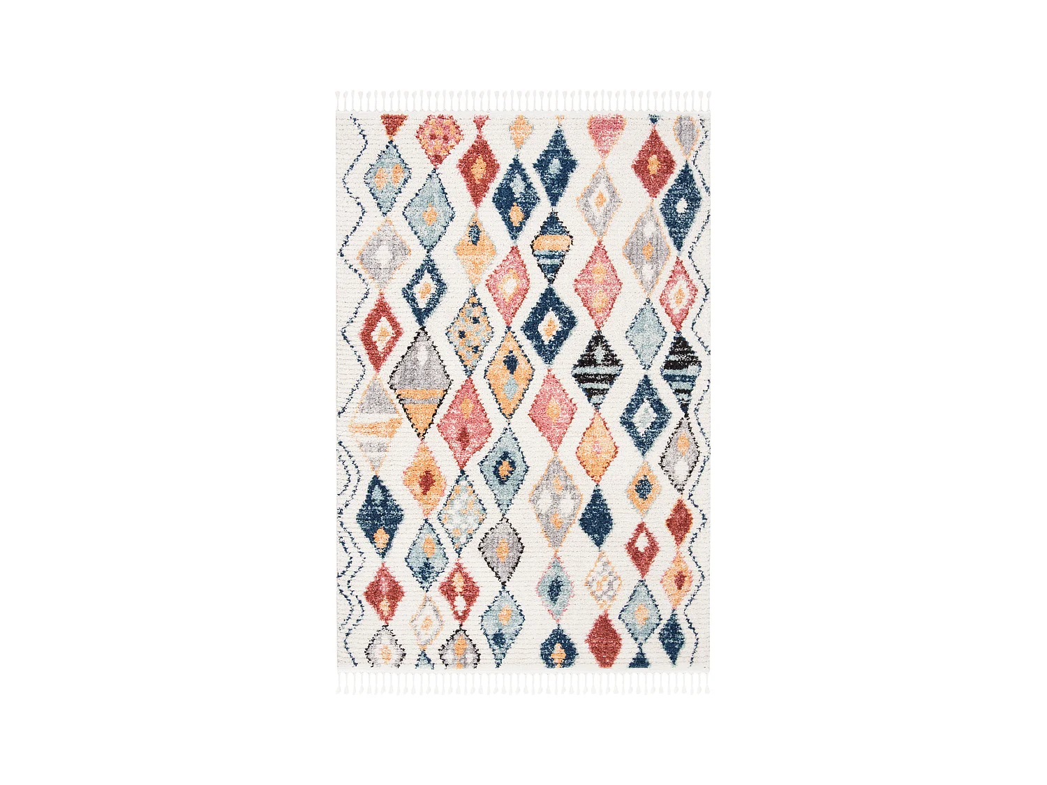 Tapis Neutre/Multicolore 160 X 229 cm - Scarlet
