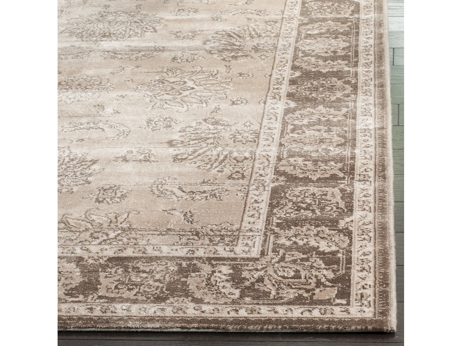 Tapis Neutre/Marron 122 X 170 cm - Darcy