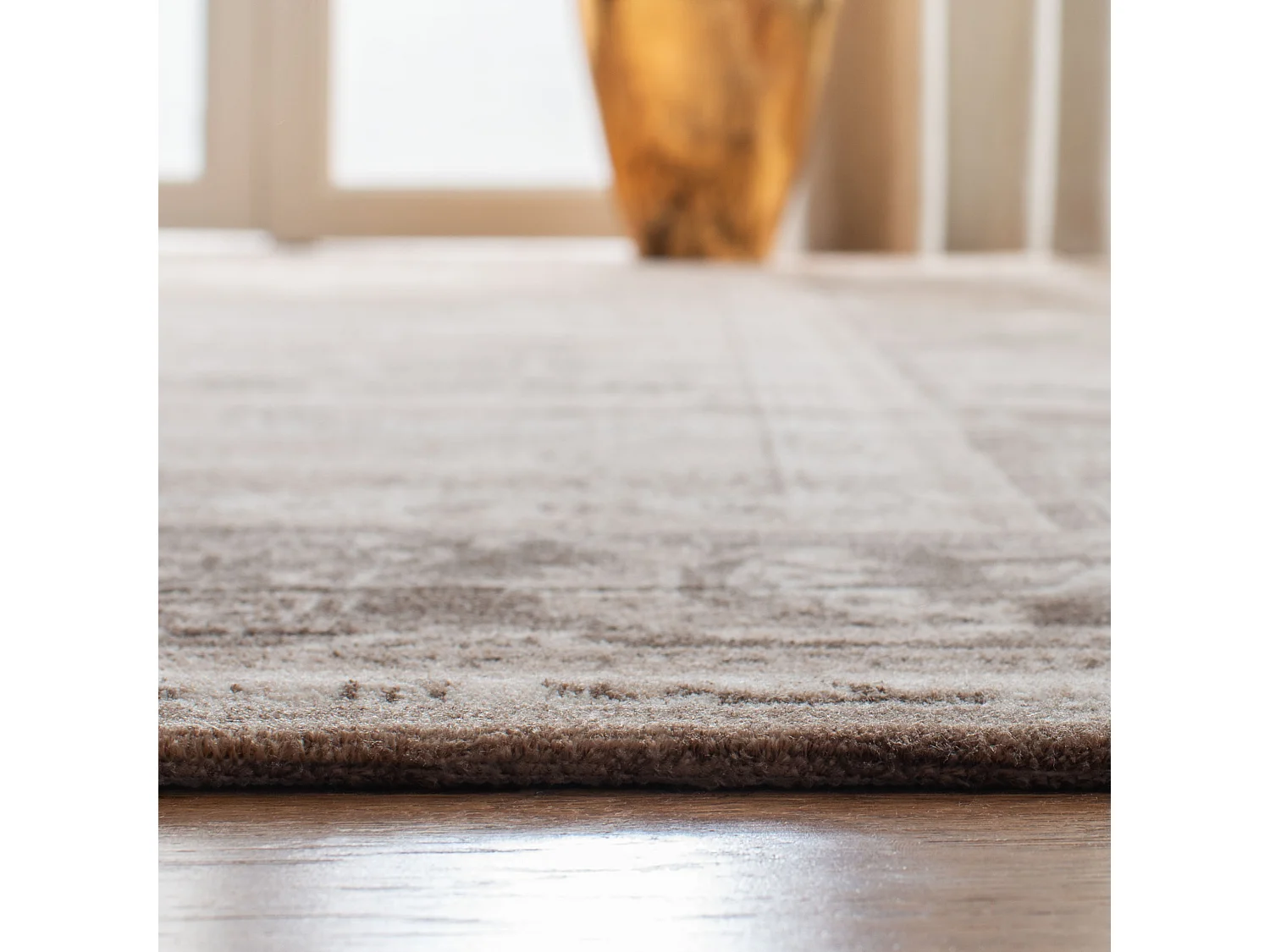 Tapis Neutre/Marron 122 X 170 cm - Darcy