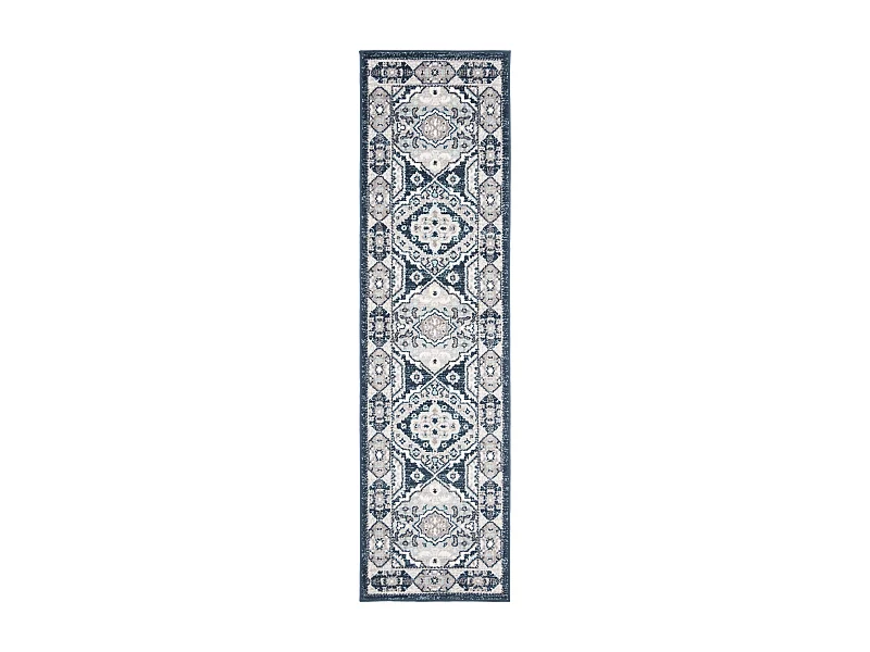 Tapis Bleu/Gris 61 X 244 cm - Mylo