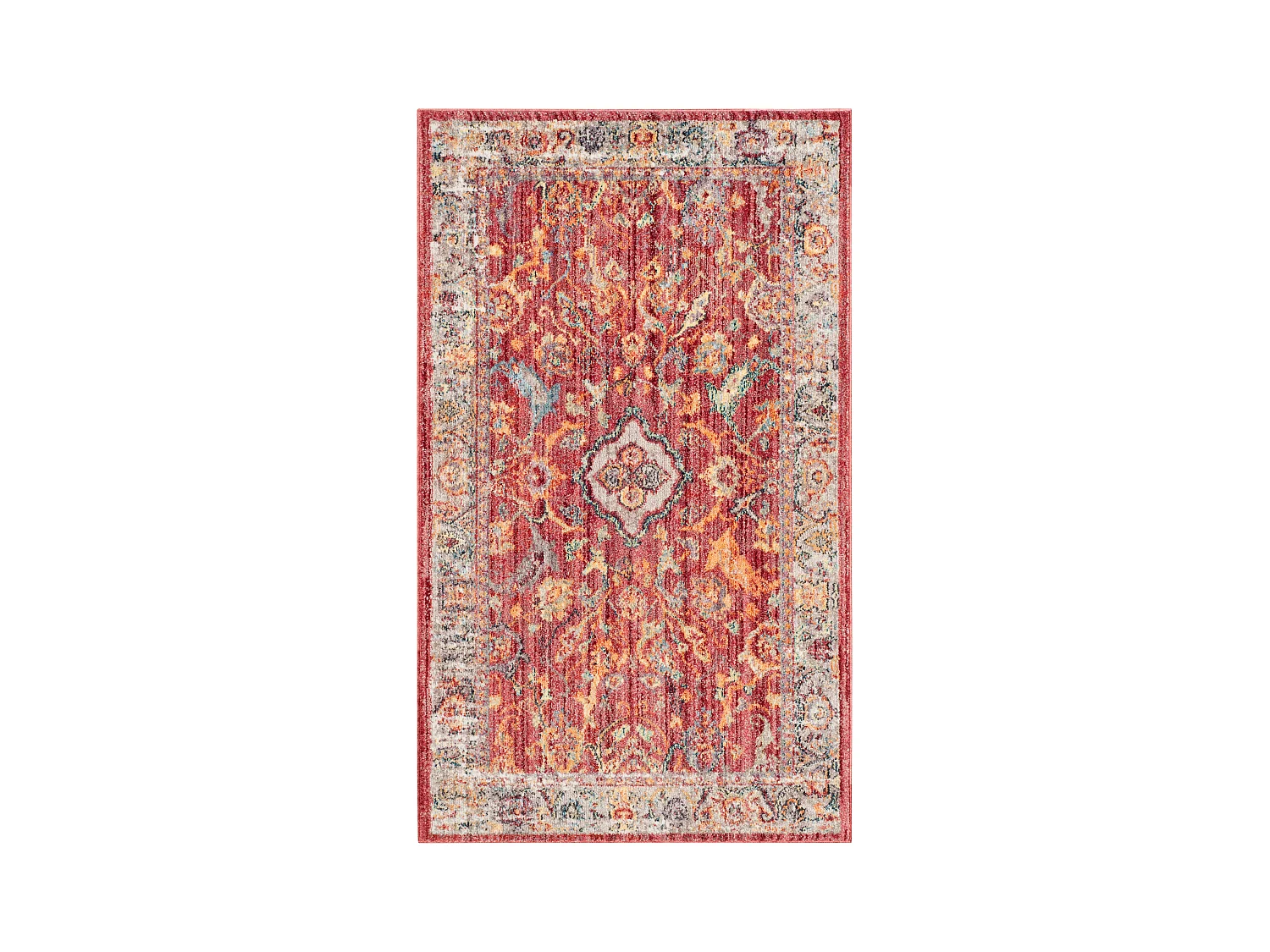 Tapis Rose/Gris 122 X 183 cm - Hali