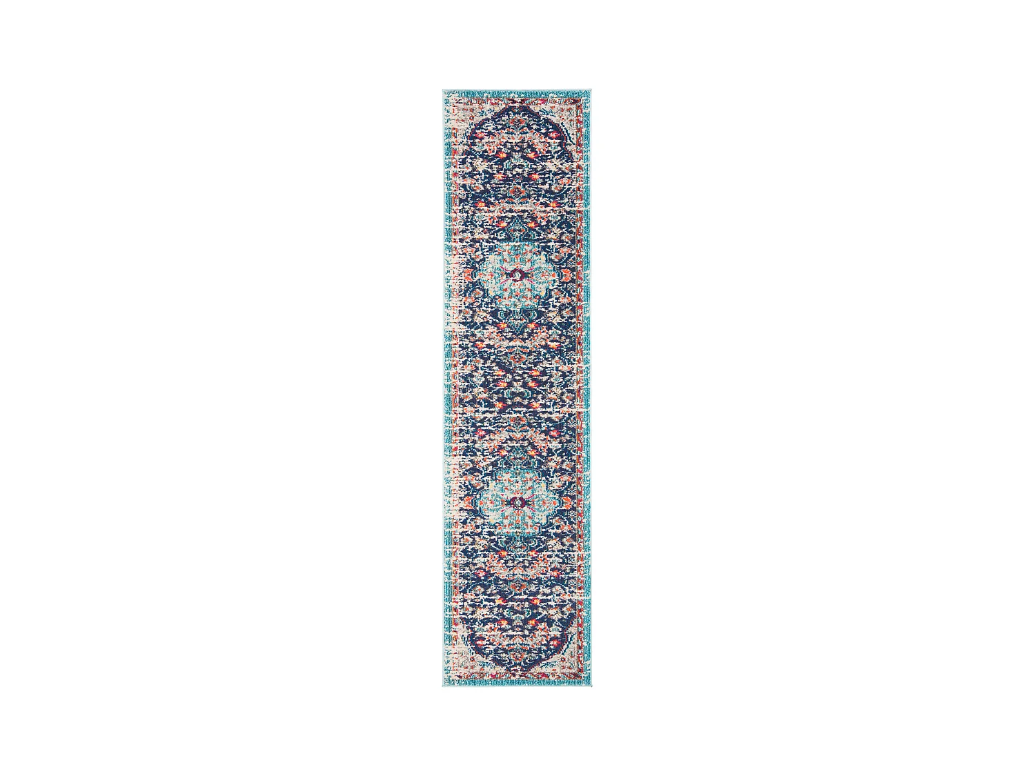 Tapis Noir/Sarcelle 61 X 91 cm - Maia