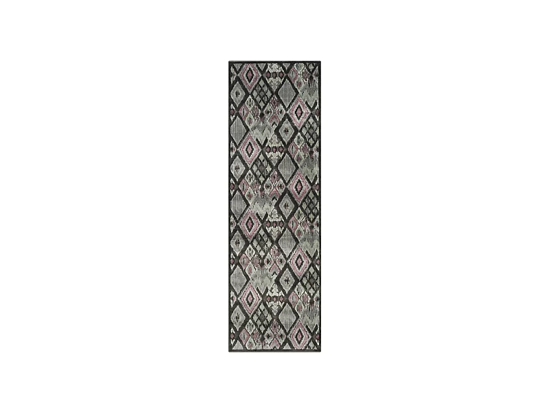 Tapis Gris/Multicolore 74 X 229 cm - Evadne