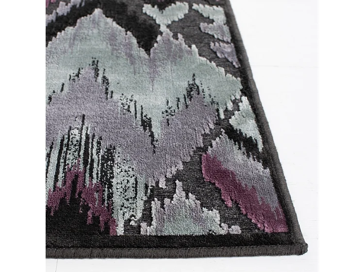 Tapis Gris/Multicolore 74 X 229 cm - Evadne