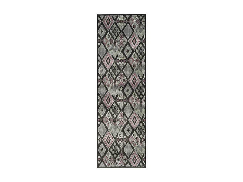 Tapis Gris/Multicolore 74 X 229 cm - Evadne