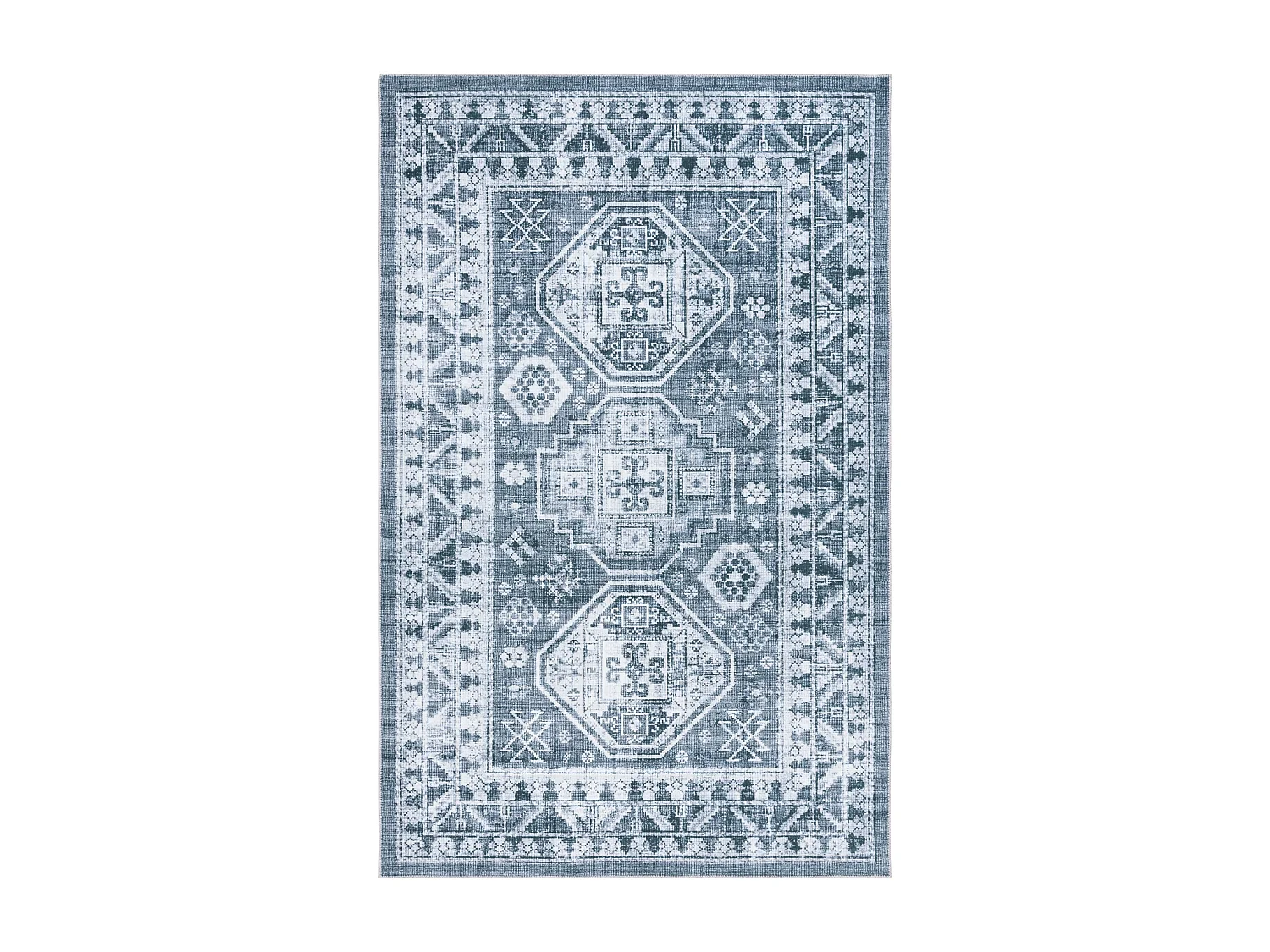 Tapis Gris Vert/Ivoire 183 X 274 cm - Fatima