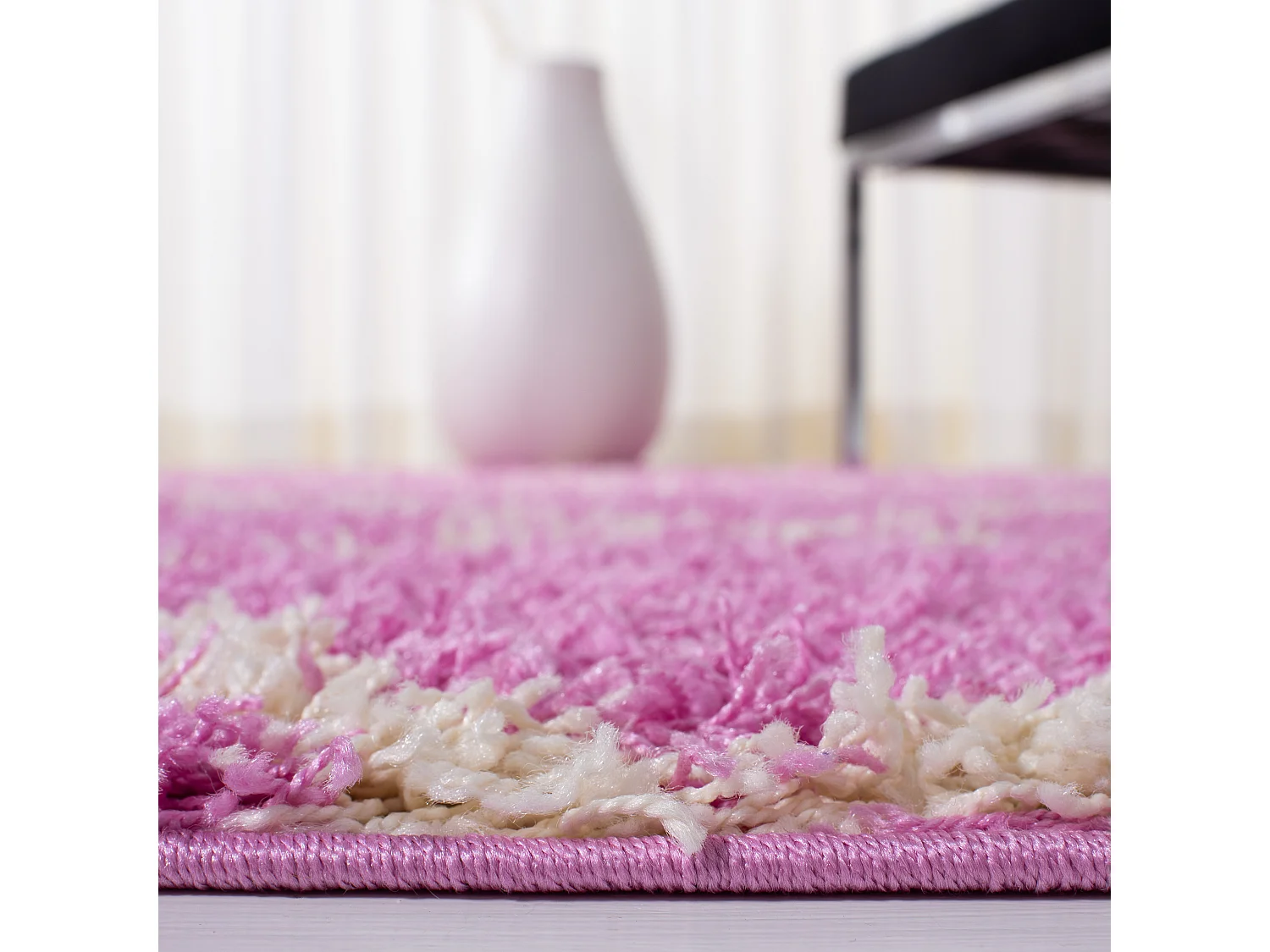 Tapis Rose/Neutre 155 X 229 cm - Aldo
