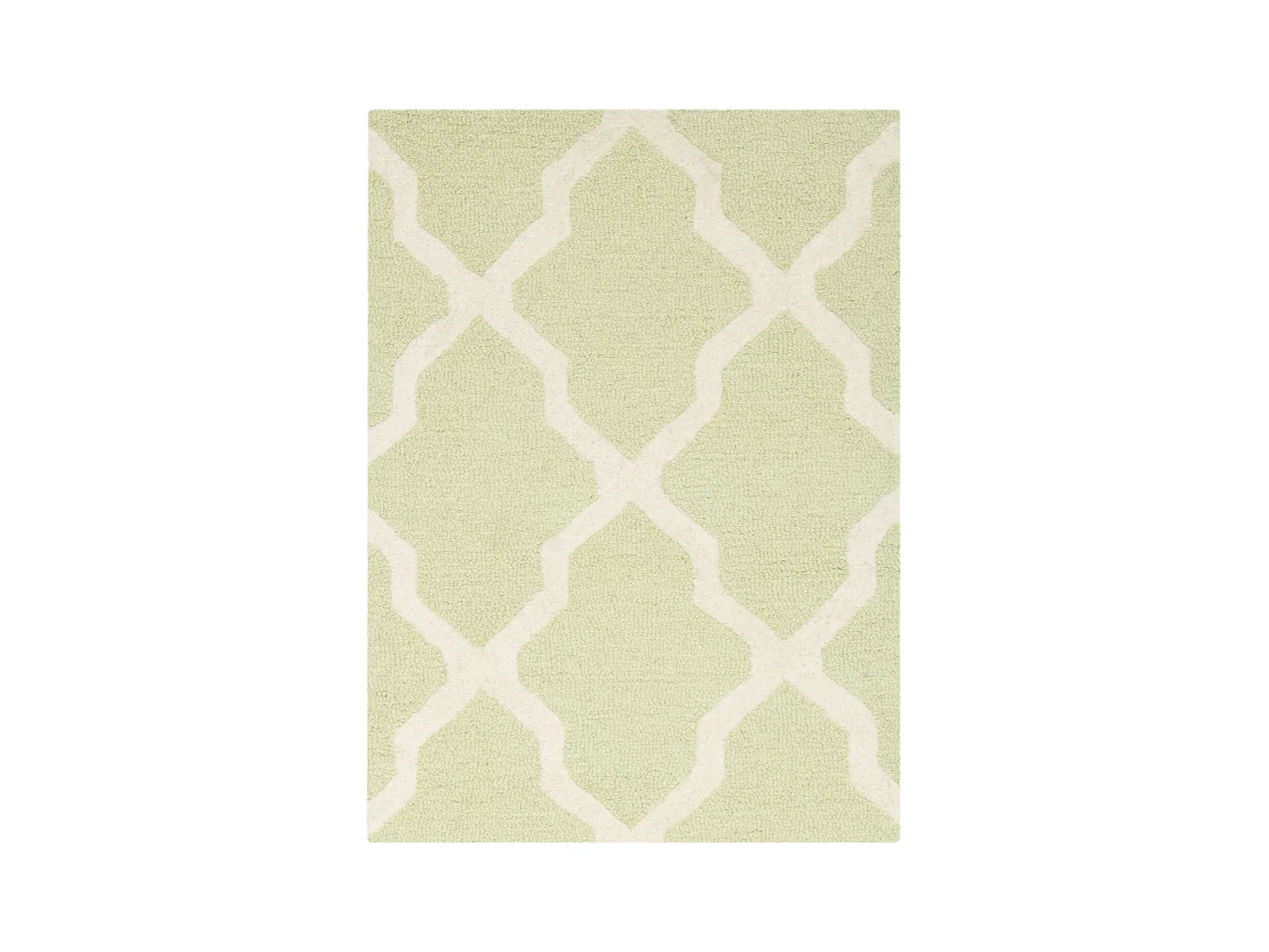 Tapis Vert/Neutre 61 X 91 cm - Ava