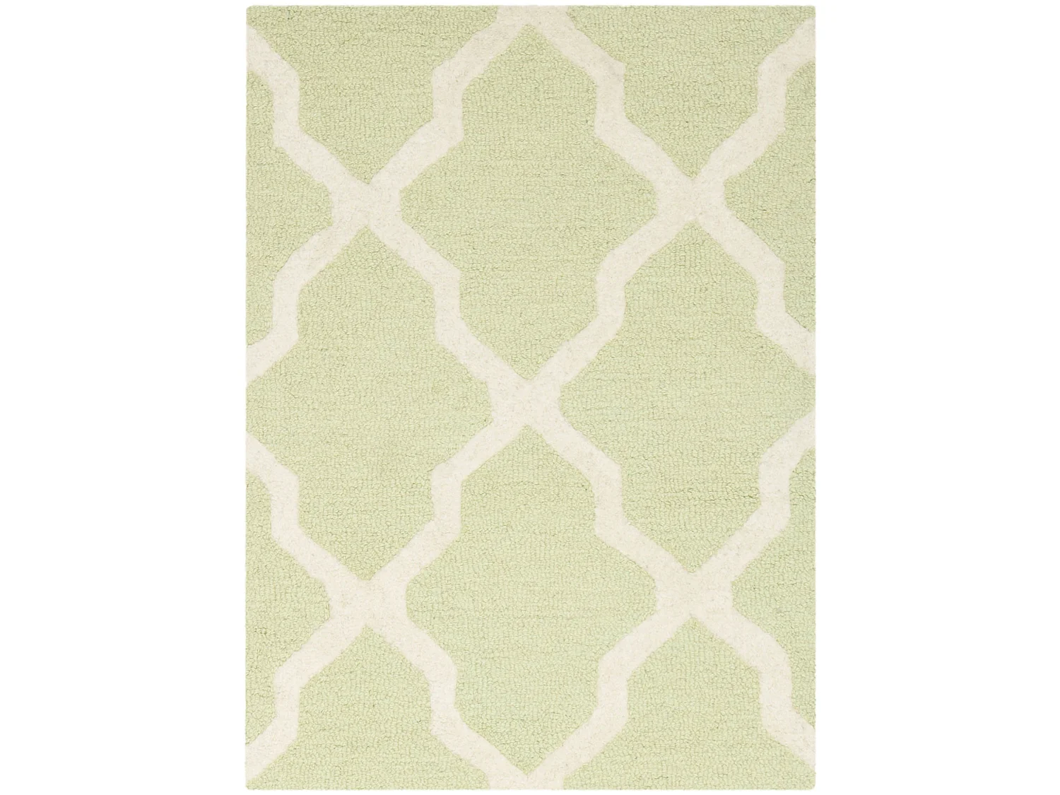Tapis Vert/Neutre 61 X 91 cm - Ava