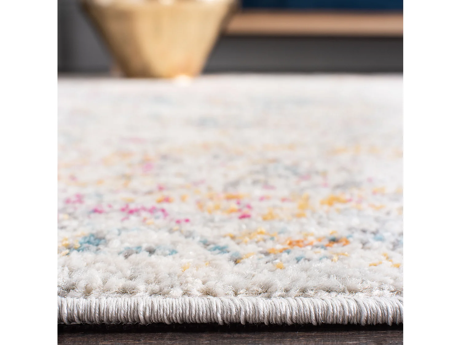 Tapis Gris/Or 122 X 183 cm - Mopani