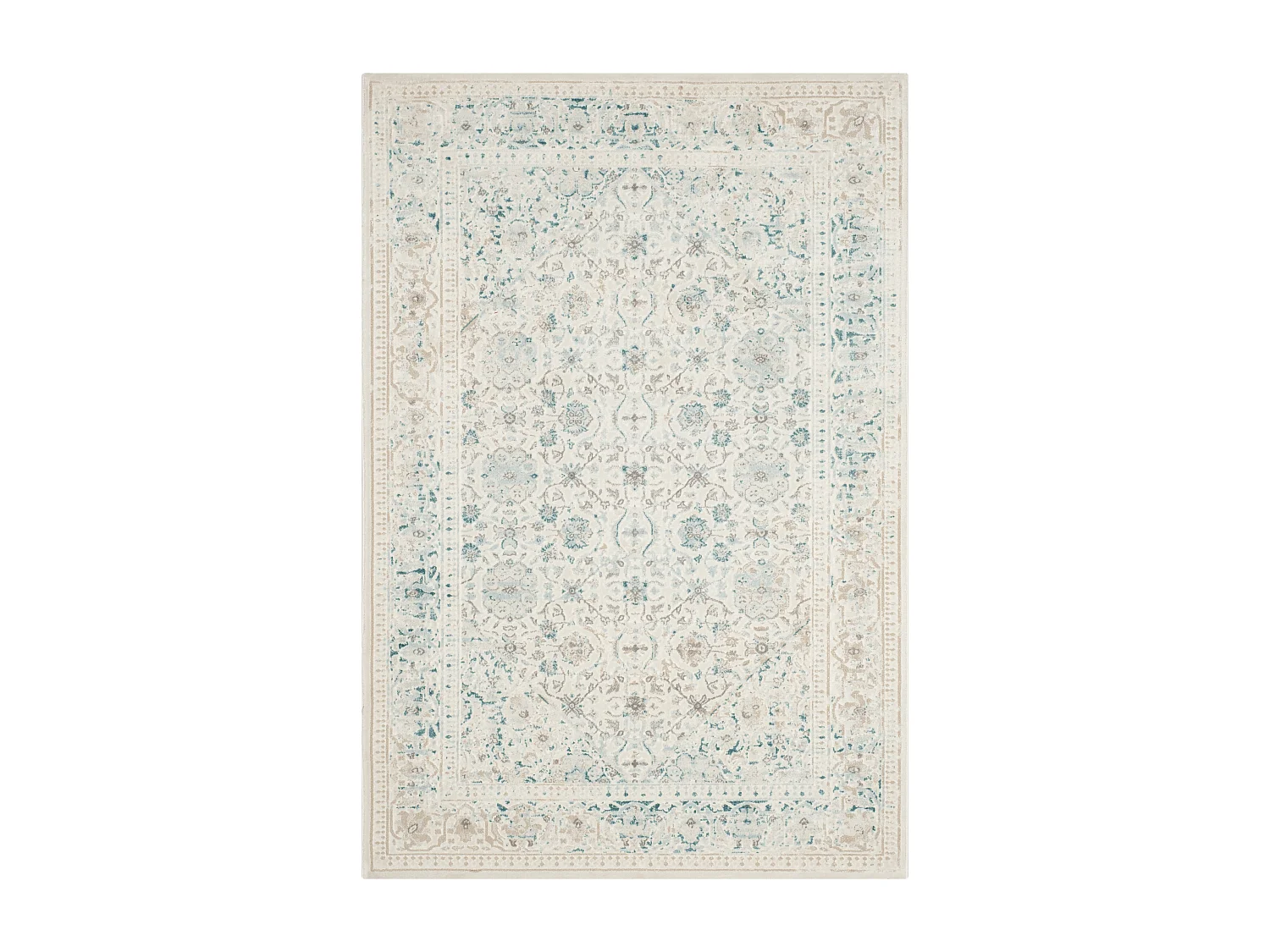 Tapis Bleu/Neutre 122 X 170 cm - Sera