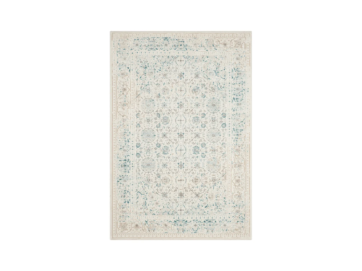 Tapis Bleu/Neutre 122 X 170 cm - Sera