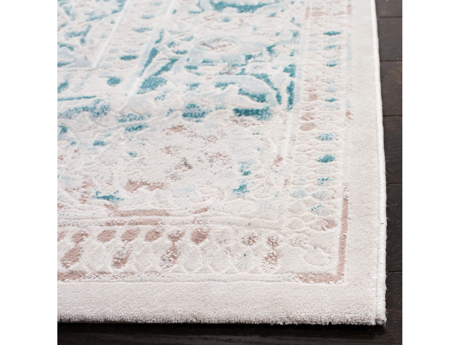 Tapis Bleu/Neutre 122 X 170 cm - Sera