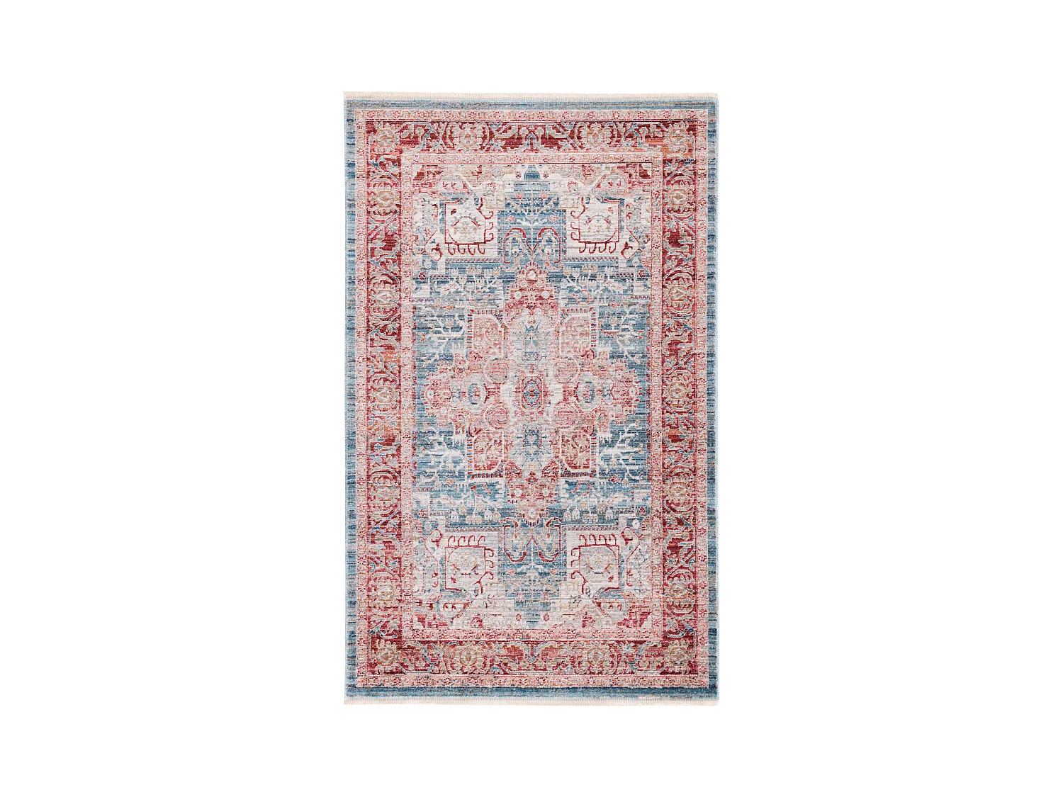 Tapis Bleu/Rouge 122 X 183 cm - Kailani