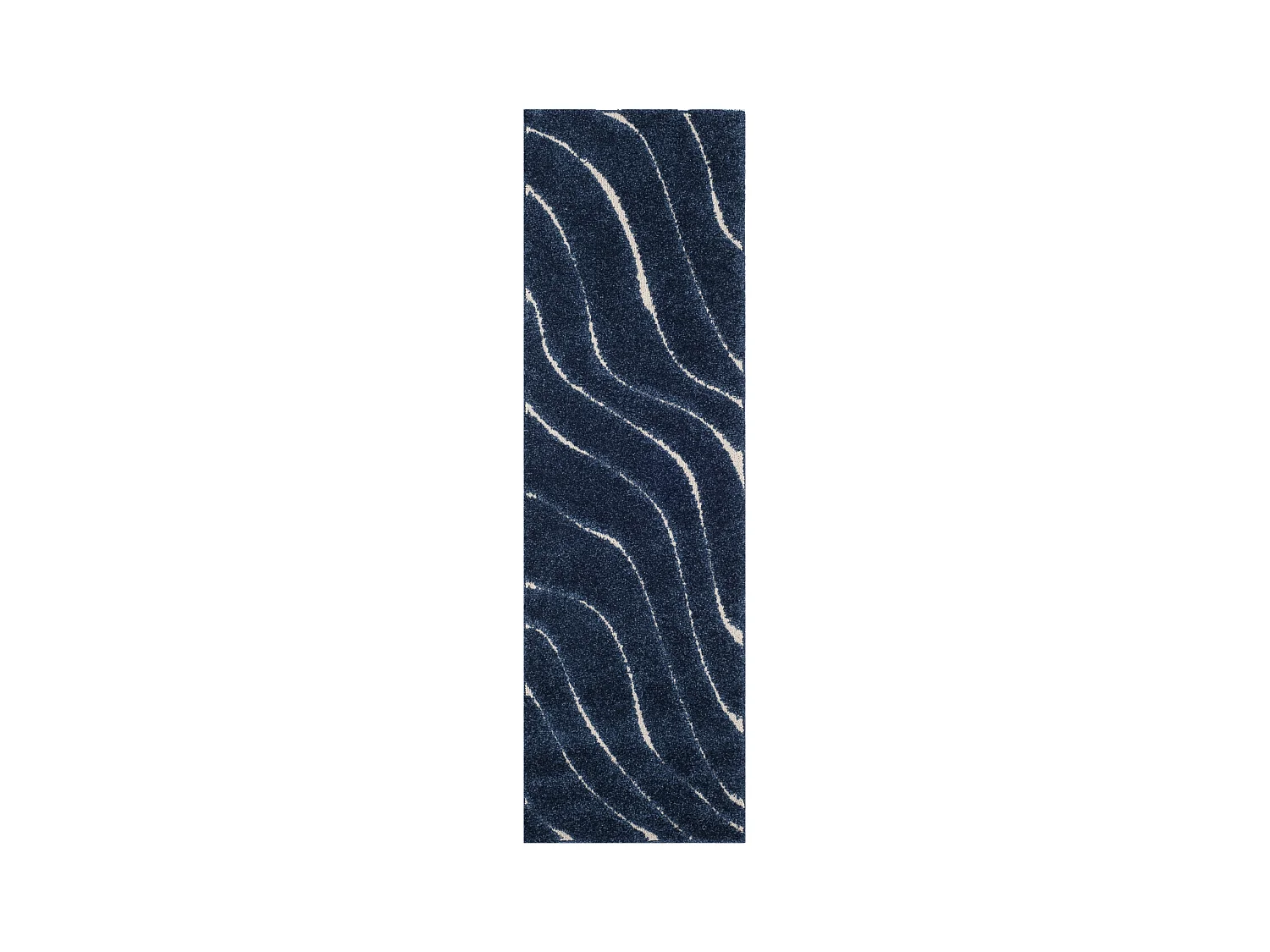 Tapis Bleu foncé/Crème 69 X 152 cm - Raton