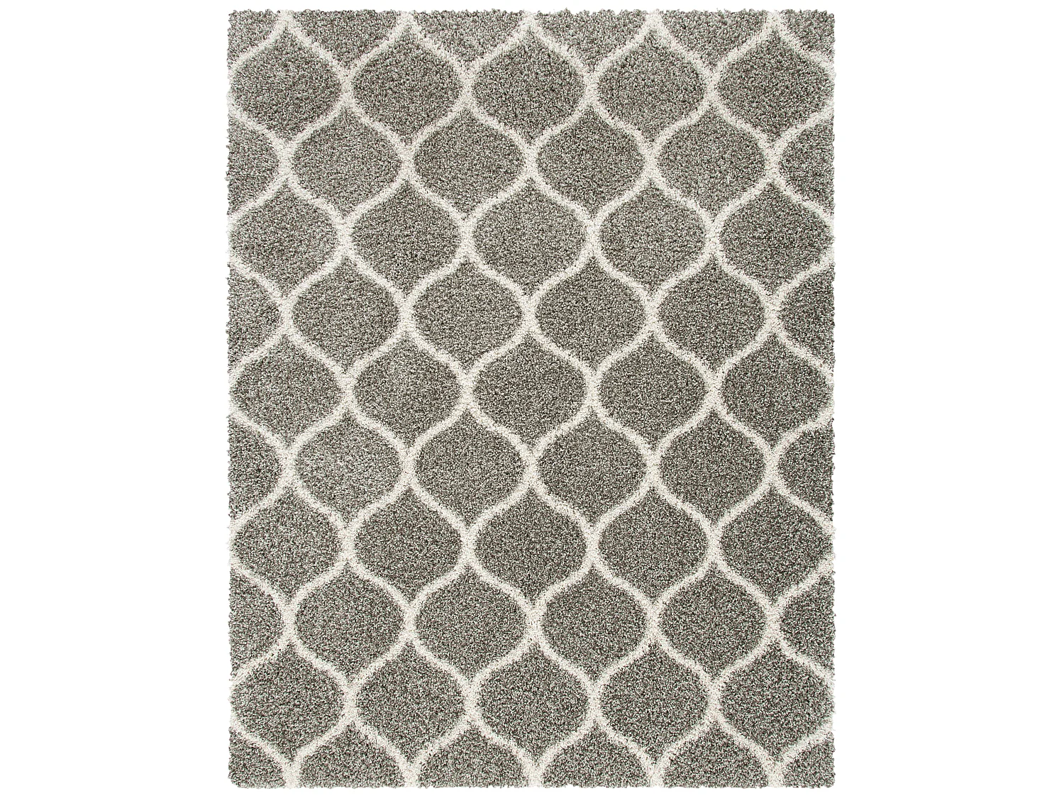 Tapis Gris/Neutre 236 x 305 cm - Zoey