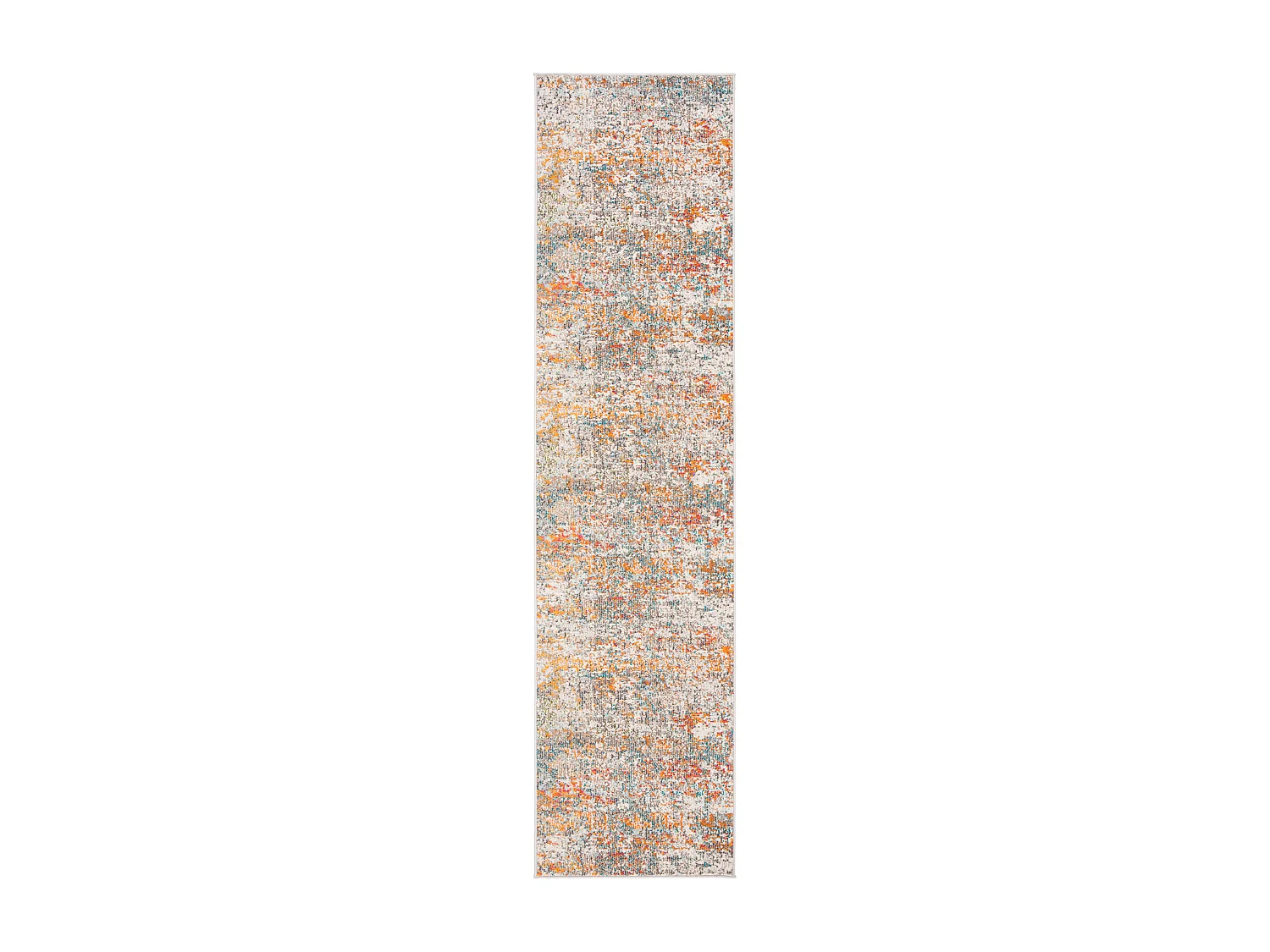 Tapis Gris/Orange 61 X 91 cm - Manjor