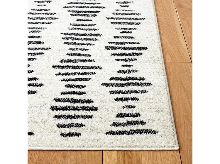 Tapis IVOIRE/NOIR 201 X 262 cm - Nafuna