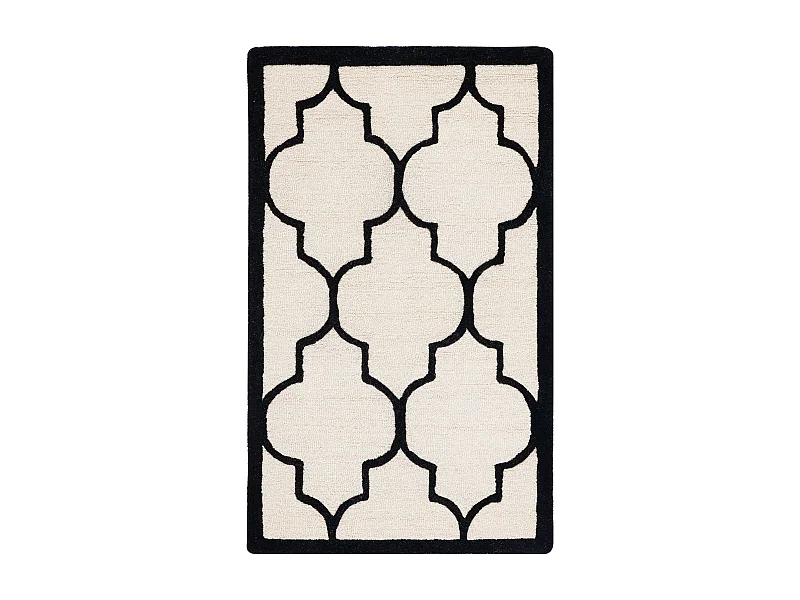 Tapis Neutre/Noir 91 X 152 cm - Sky