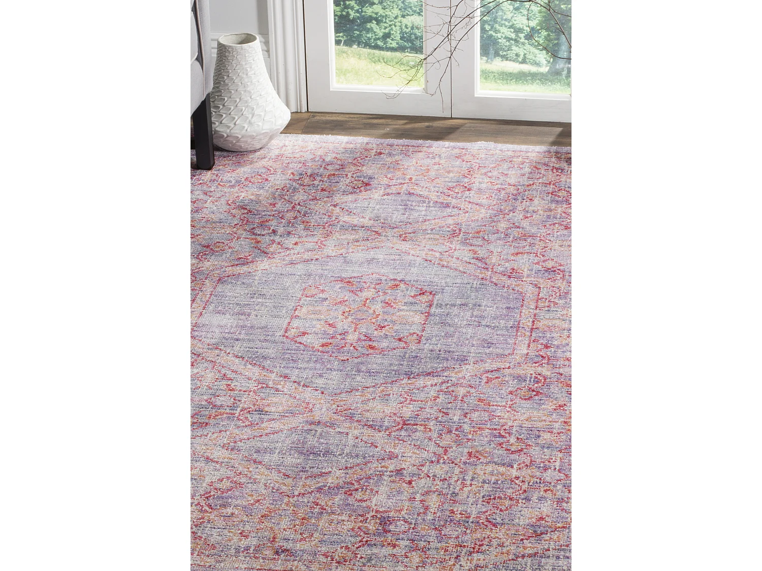 Tapis Violet/Rose 122 X 183 cm - Meadow
