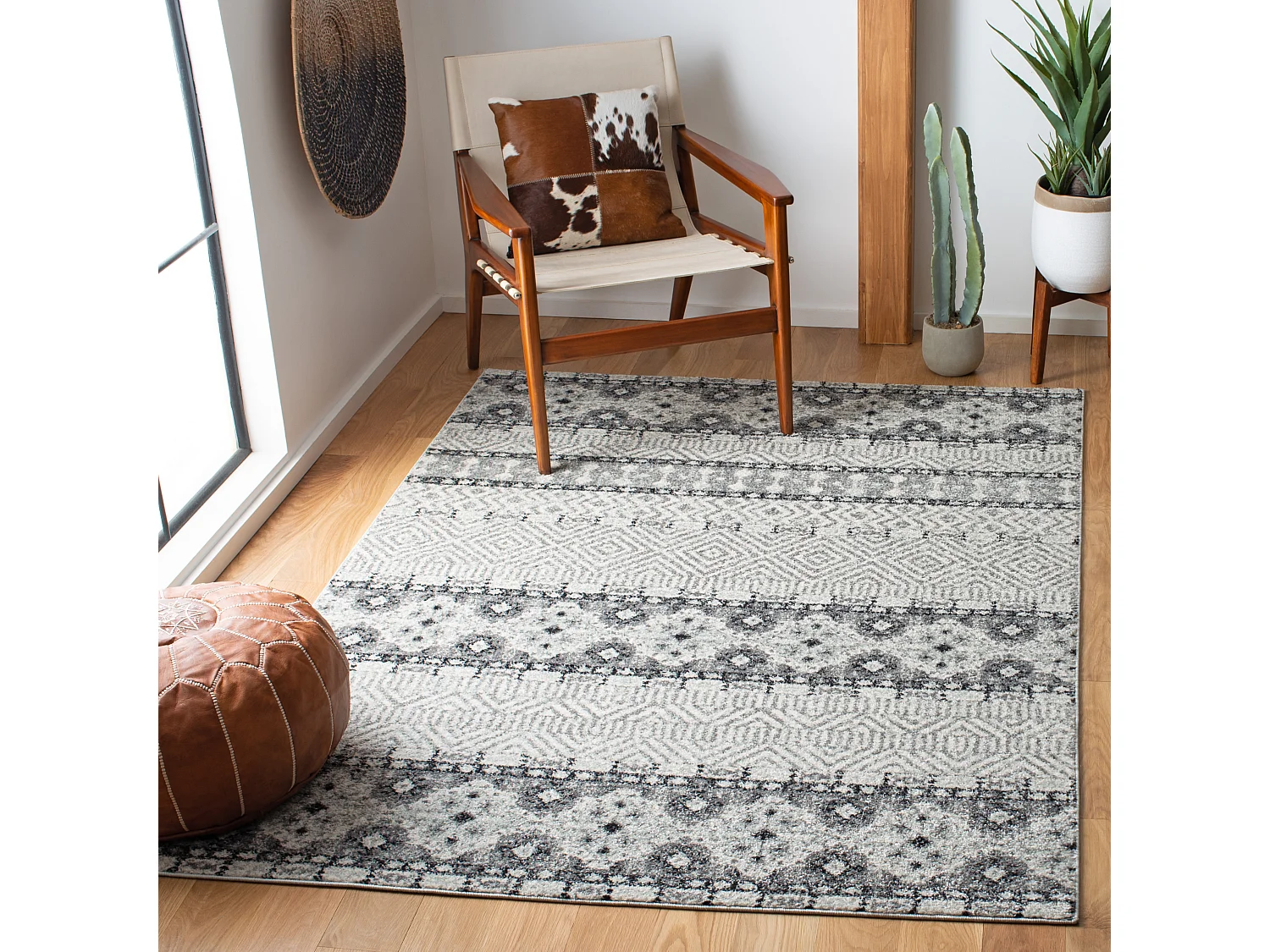 Tapis Gris/Neutre 155 X 229 cm - Esme