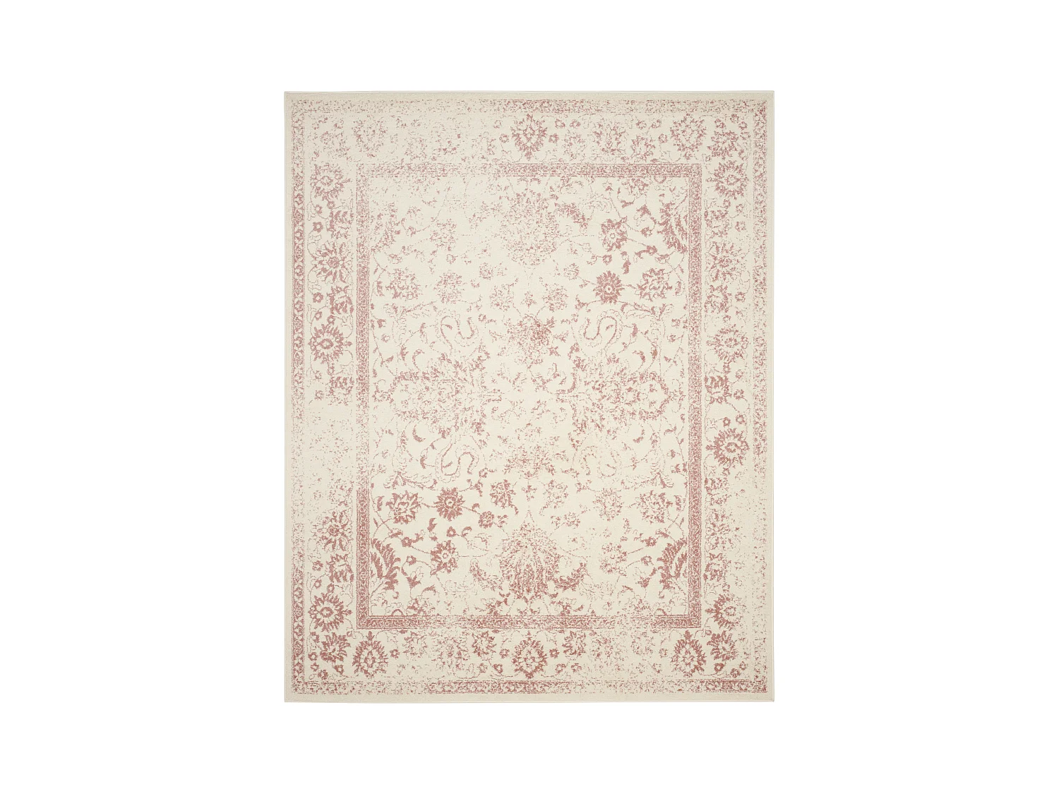 Tapis Ivoire/Rose 244 X 305 cm - Lucinda