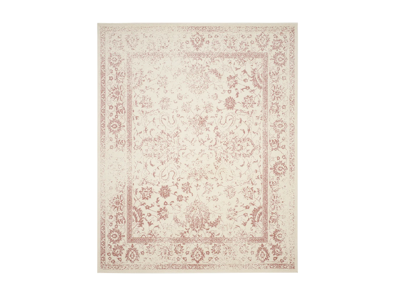 Tapis Ivoire/Rose 235 x 305 cm - Lucinda