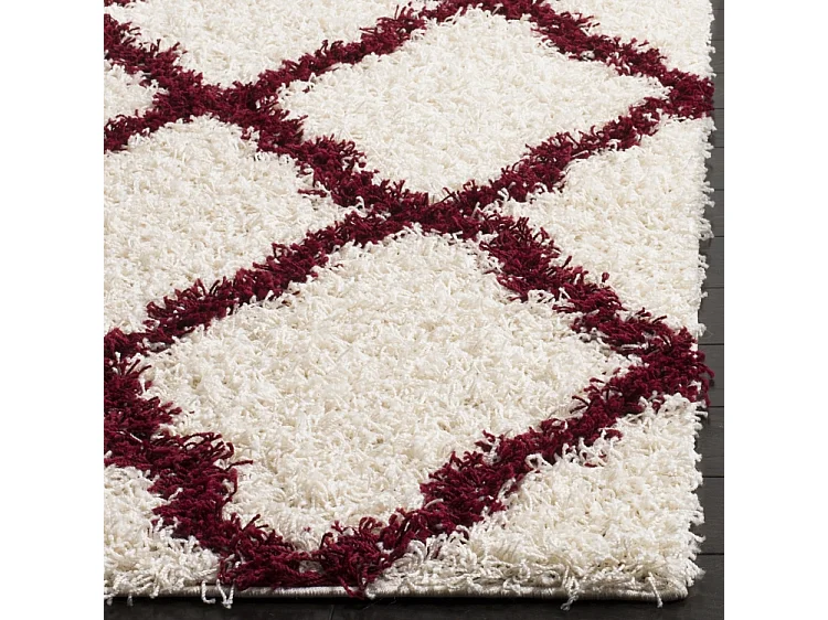 Tapis Neutre/Rouge 155 X 229 cm - Aldo