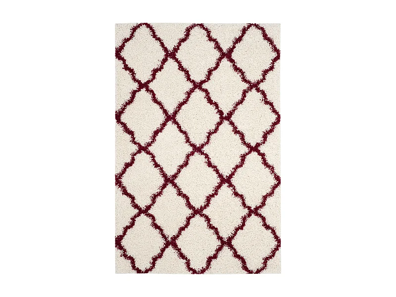 Tapis Neutre/Rouge 155 X 229 cm - Aldo