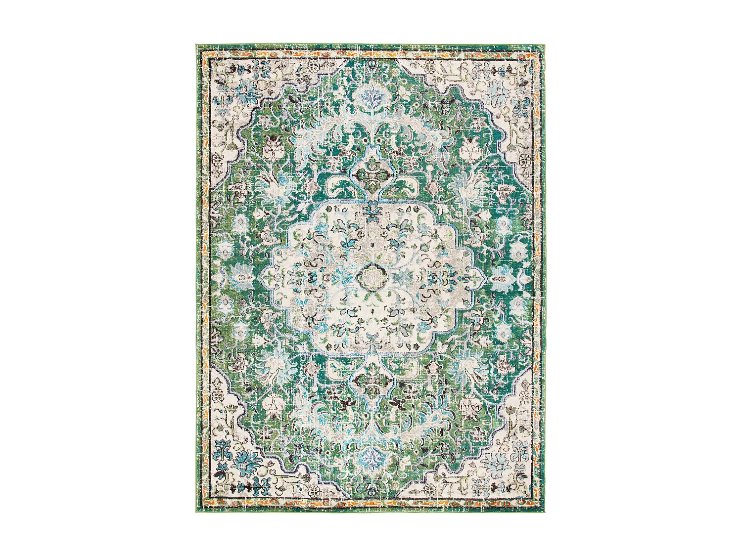 Tapis Vert/Turquoise 244 X 305 cm - Maia